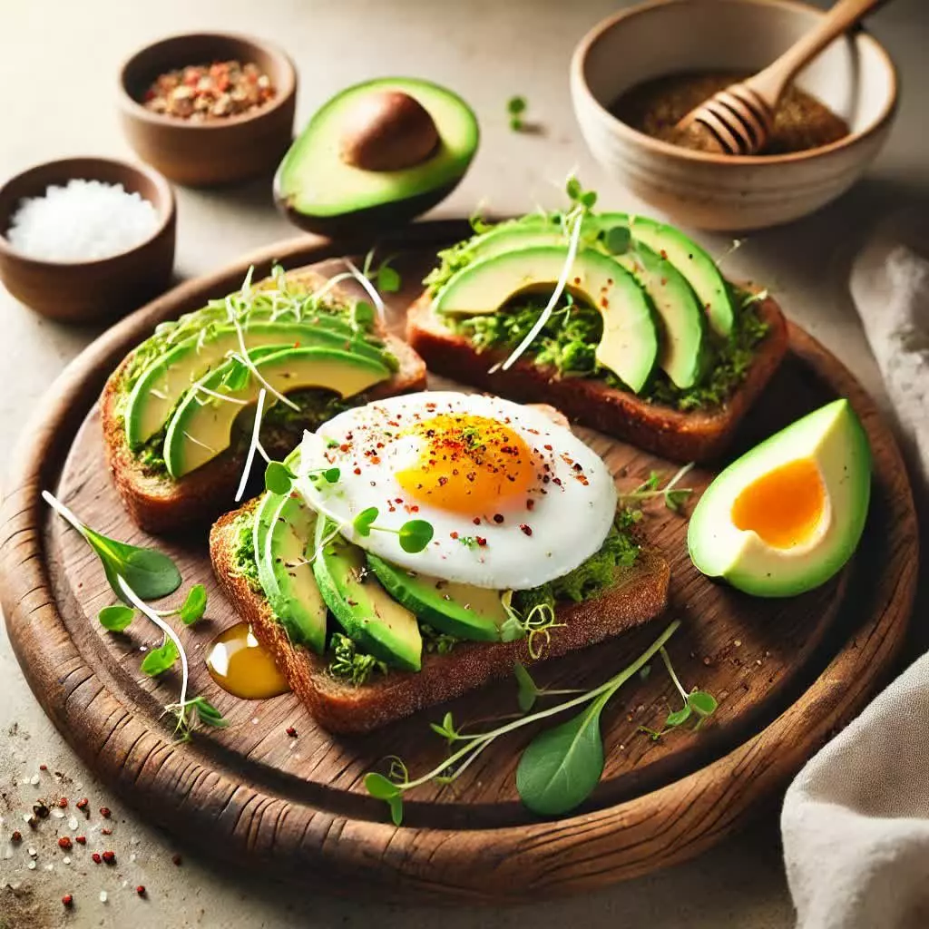 Avocado & Ei op Volkoren Toast