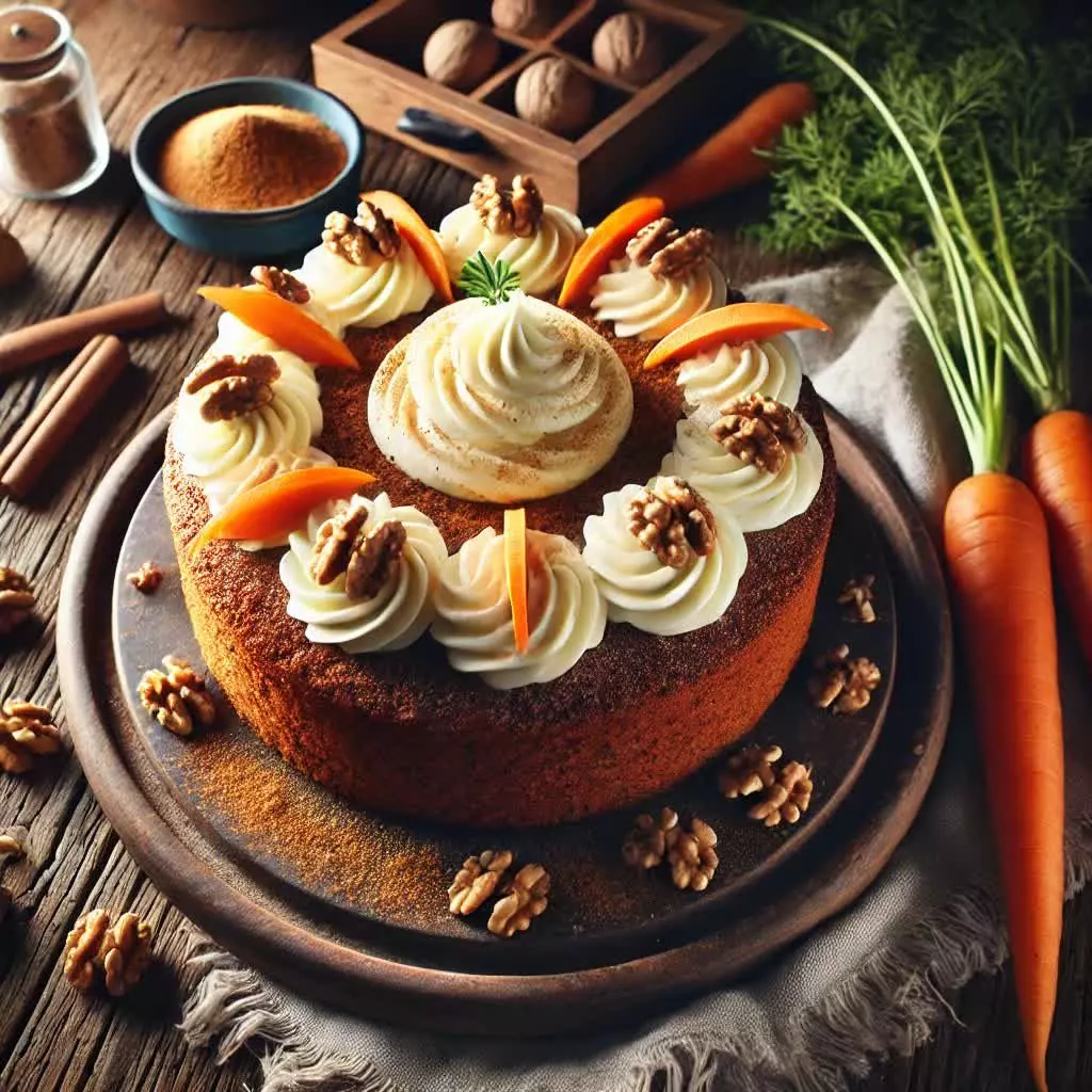Worteltaart recept met kwark